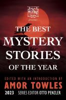 The best mystery stories of the year ..