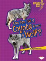 Can you tell a coyote from a wolf?