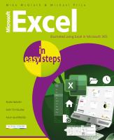 Microsoft Excel in easy steps