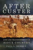 After Custer : loss and transformation in Sioux country