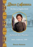 Behind the masks : the diary of Angeline Reddy