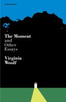 The moment, and other essays